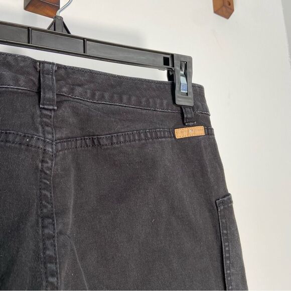 Vintage Tommy Flare Jeans Black Y2K Low Rise Denim Festival Emo Western Cargo 5 - Picture 14 of 15